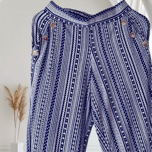 🎈Bert Loius Flowy Pants Sailor Style S